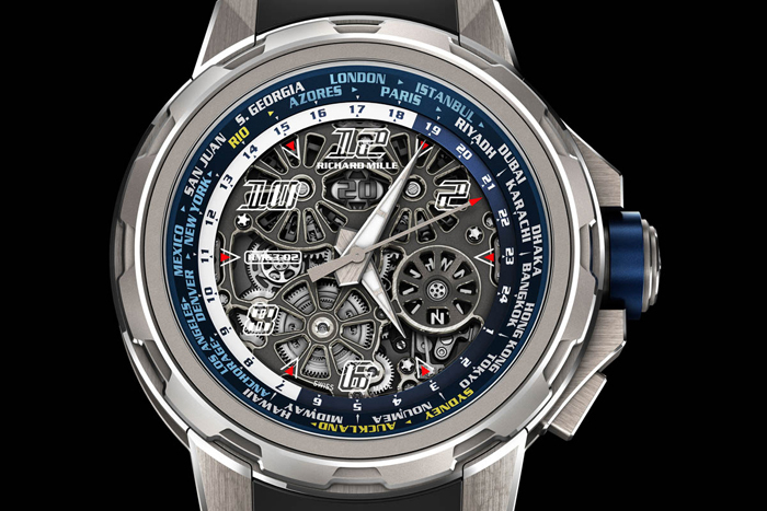 Сложные часы Richard Mille RM 63-02 World Timer Automatic