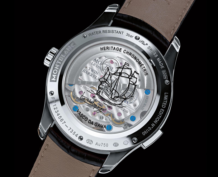 Лимитированная серия 2015 года Montblanc Heritage Chronometrie ExoTourbillon