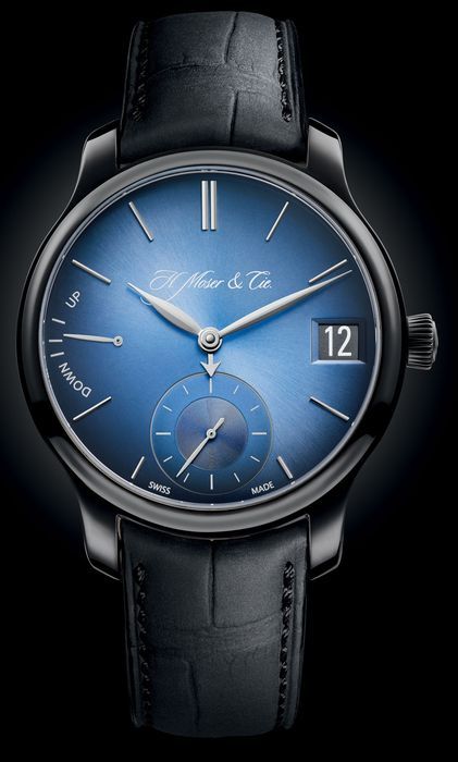 H. Moser Cie Endeavour Perpetual Calendar Funky Blue