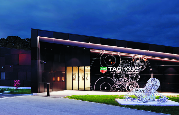 Высокотехнологичная фабрика TAG Heuer в Шевене