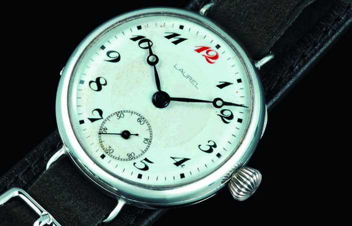 Первые японские наручные часы Laurel, выпущенные в 1913 году