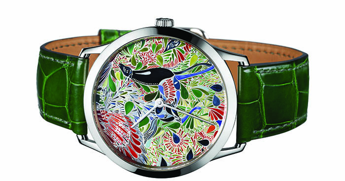 Часы Hermes Slim d’Hermes Mille Fleurs du Mexique