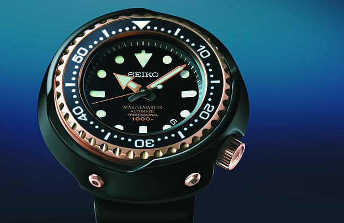 Часы Seiko Marinemaster 1000m Emperor Tuna Rose Gold