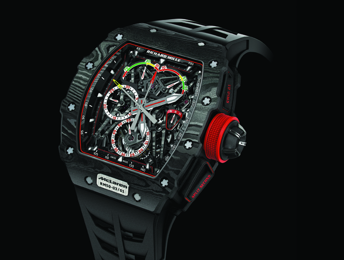 Часы Richard Mille RM 50-03 Tourbillon Split Seconds Chronograph Ultralight McLaren F1