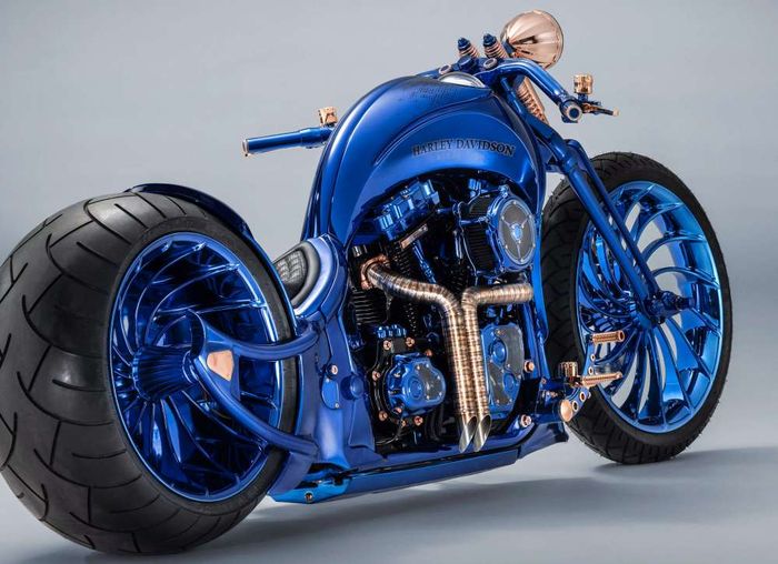 Мотоцикл Harley-Davidson Blue Edition