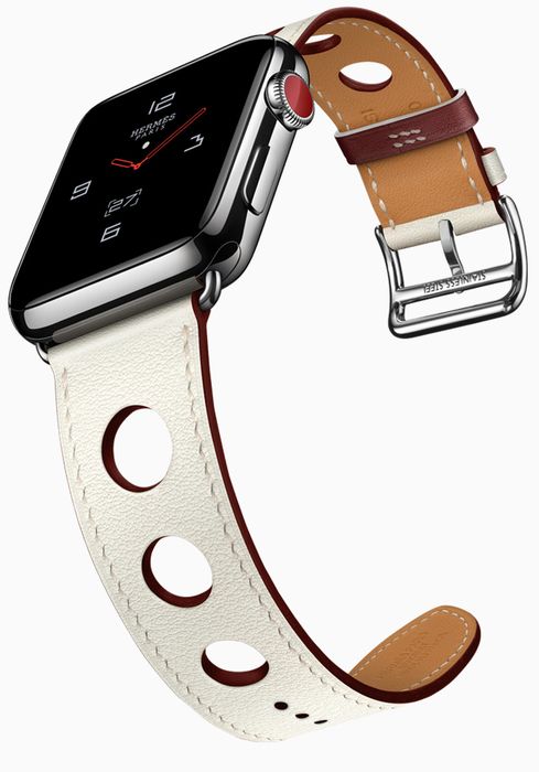 Apple Watch на ремешке Hermes