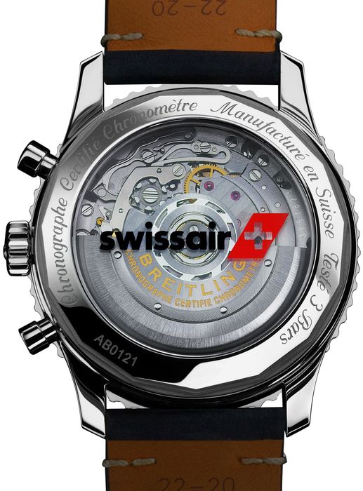 Часы  Breitling Navitimer 1 B01 Chronograph 43 Swissair Edition