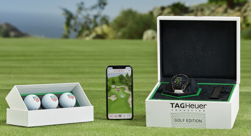 Часы TAG Heuer Connected Modular 45 Golf Edition