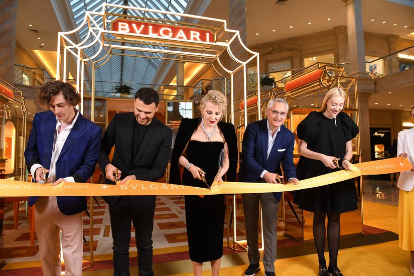 Открытие поп-ап бутика Bvlgari в «Крокус Сити Молле»