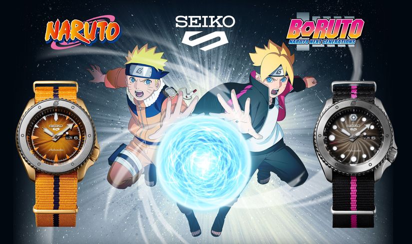 Часы Seiko 5 Sports Naruto Boruto Limited Edition