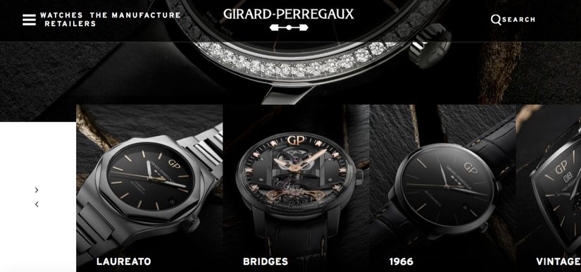 Новый сайт Girard-Perregaux