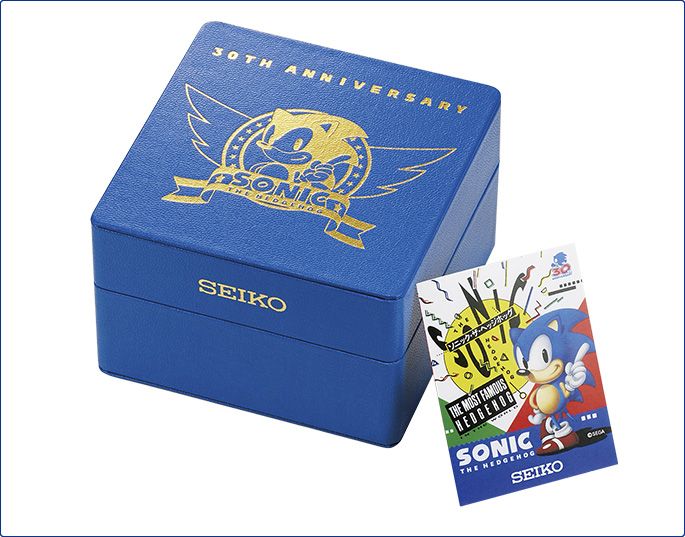 Часы Seiko x Sonic 30th anniversary watch