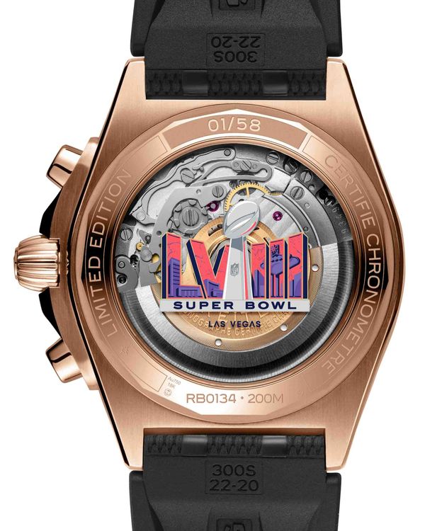 Часы Breitling Chronomat B01 42 Super Bowl LVIII Edition