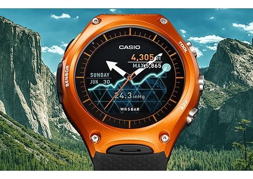 Casio выпустила первые спортивные часы на Android Wear