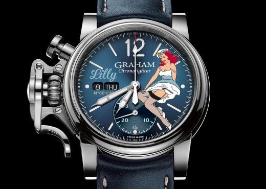 Часы Graham Chronofighter Vintage Nose Art Часы Graham Chronofighter Vintage Nose Art