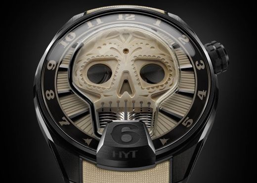 HYT Skull Vida с циферблатом из кости мамонта