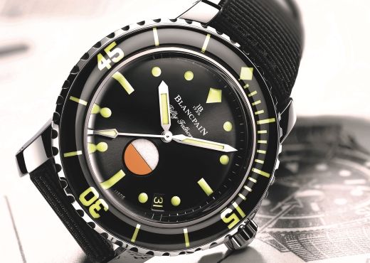 Специальная версия Blancpain Fifty Fathoms MIL-SPEC для Only Watch Специальная версия Blancpain Fifty Fathoms MIL-SPEC для Only Watch