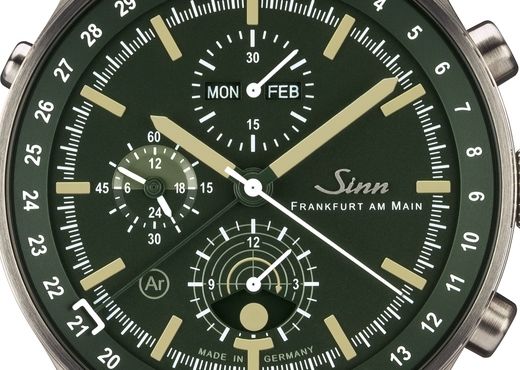 Sinn Hunting Watch 3006 – немецкие часы для охотников с индикацией фаз Луны