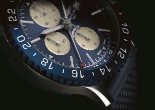 Синий и бронзовый Chronoliner от Breitling Синий и бронзовый Chronoliner от Breitling