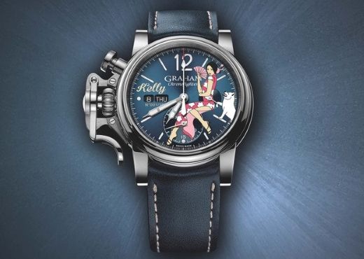 Graham Chronofighter Vintage Nose Art Ltd в восточном стиле Graham Chronofighter Vintage Nose Art Ltd в восточном стиле