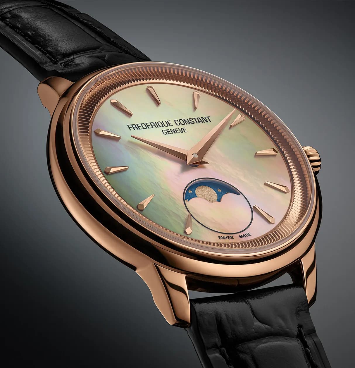 Frederique Constant представила новую коллекцию Moneta Moonphase Classics