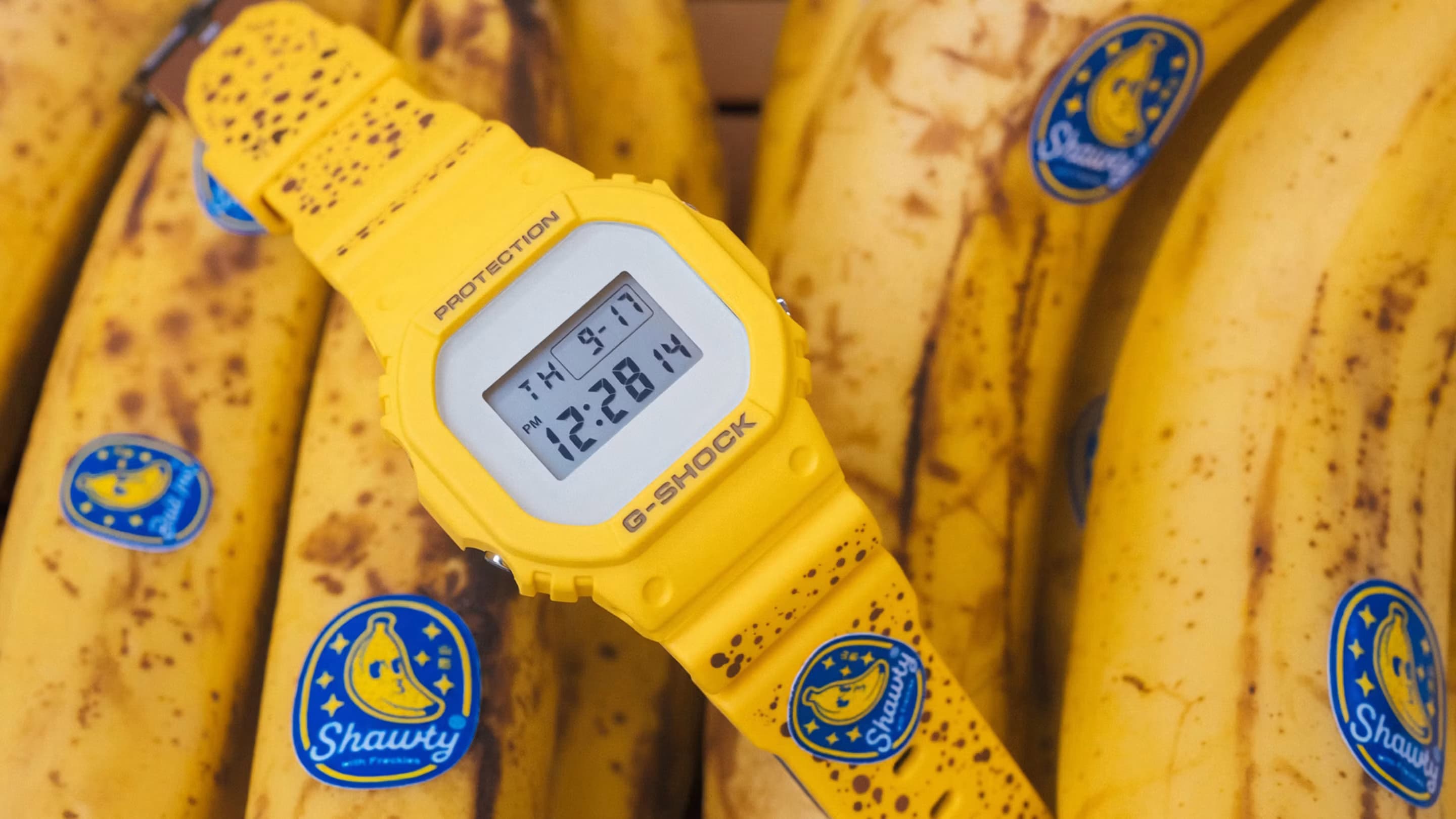 Банановые BAIT x G-Shock Yamagata's Finest DW5600
