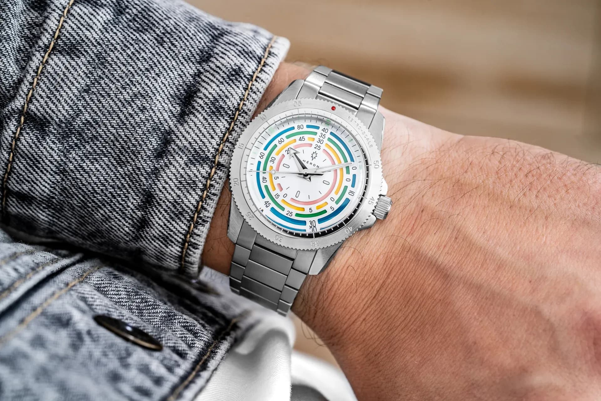 Héron Marinor Rainbow White