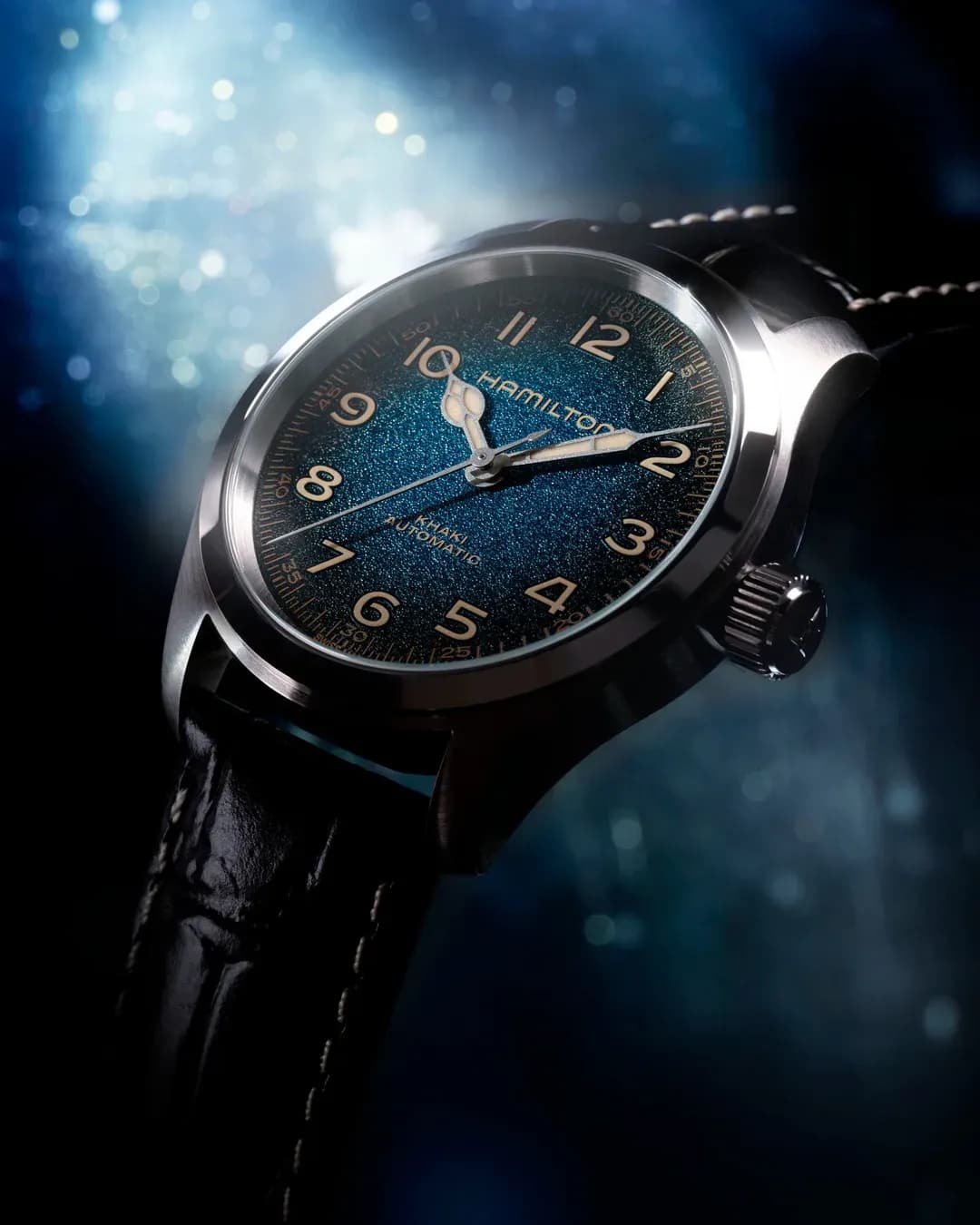 Hamilton Khaki Field Murph в синем