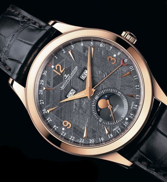 Master Calendar Meteorite Dial с циферблатом из метеорита