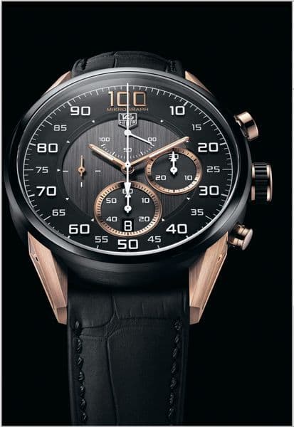 Часы TAG Heuer Carrera Mikrograph 1/100th Second Chronograph Avant-Garde 