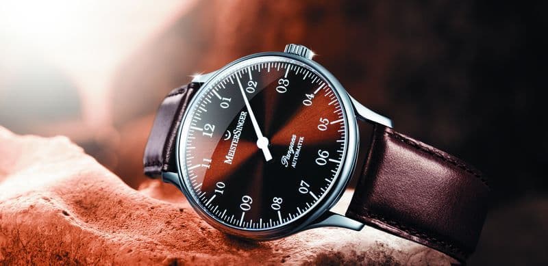  Однострелочные часы MeisterSinger Pangaea