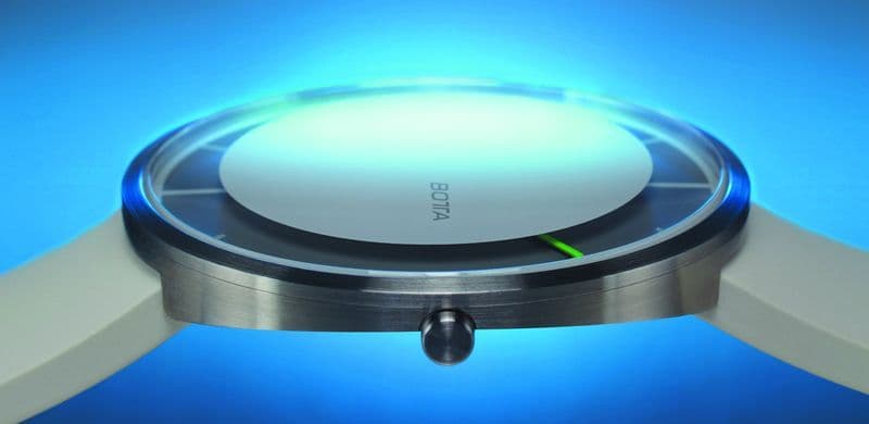 Botta Design Nova, показывающая отрезки времени,