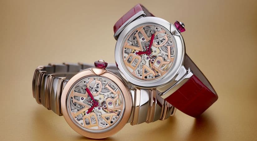Часы Bvlgari Lvcea Skeleton 