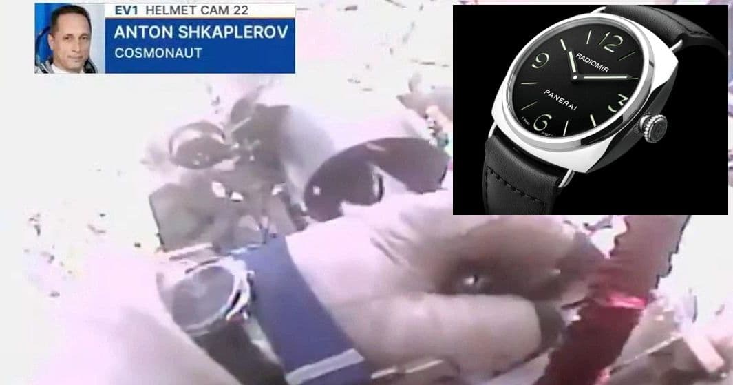 Часы Panerai в космосе