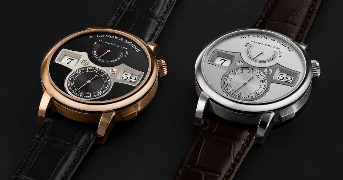 Часы Zeitwerk от A. Lange & Söhne