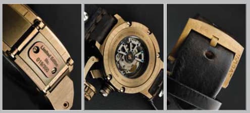 U-Boat Chimera 46 Day Date Bronze