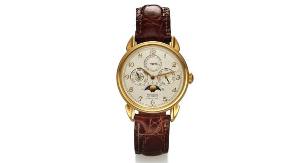Movado, автоматический вечный календарь 44.B3.881, 1990-е годы