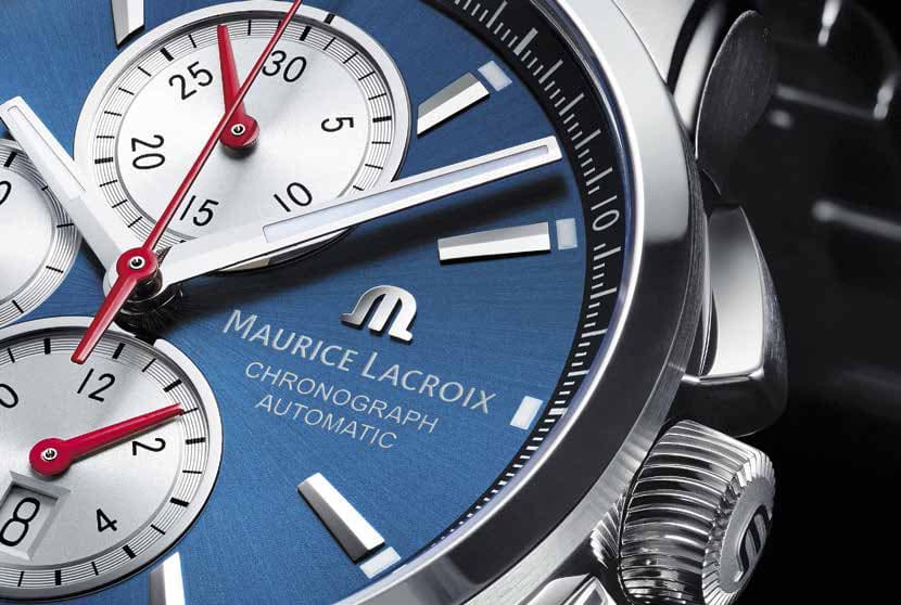 Pontos Chronograph с автоматическим калибром ML157 с частотой работы баланса 28 800 пк/час, запасом хода 46 часов, стальной корпус 43 мм, стальной браслет, WR 100 метров