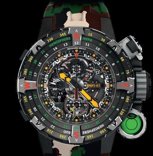Часы Richard Mille RM 25-01 Tourbillon Adventure Sylvester Stallone