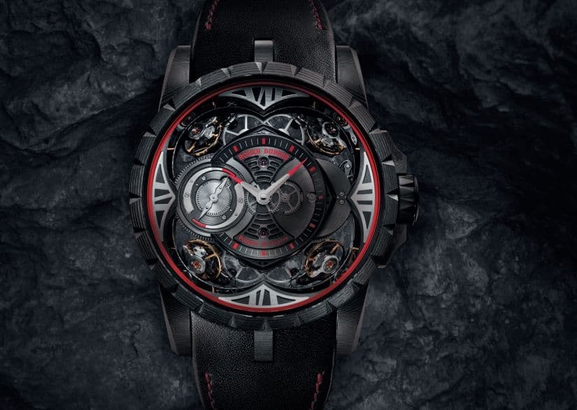 Часы Roger Dubuis Excalibur Quatuor Carbon