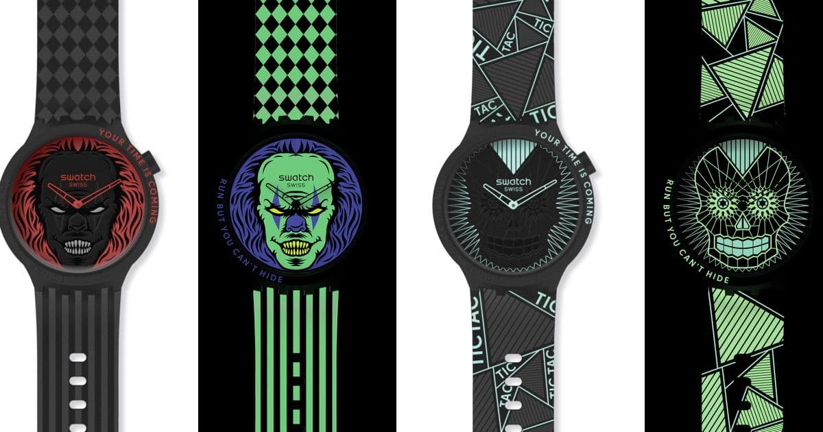 Часы Swatch к Хэллоуину