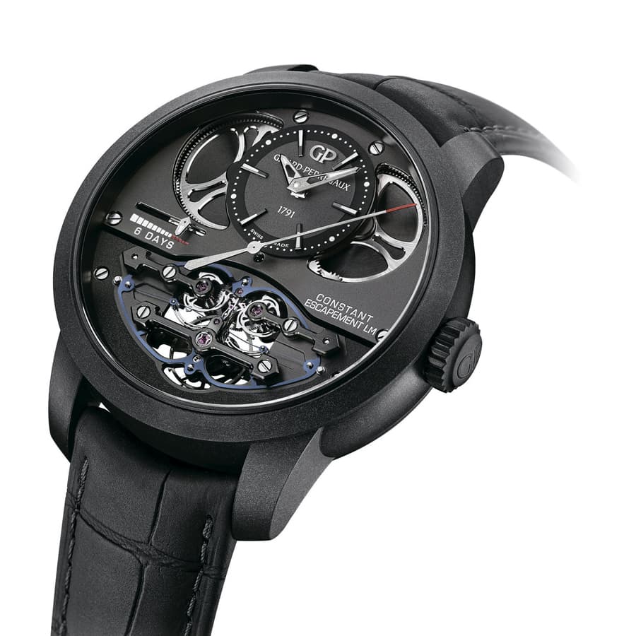 Girard-Perregaux Constant Escapement L.M. в корпусе 46 мм из углеродно-титанового композита