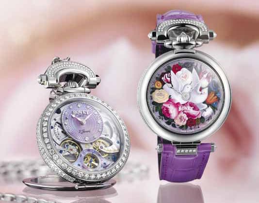 Bovet Amadeo Fleurier Lady Bovet создана как уникальный  предвестник новой коллекции с калибром Virtuoso II
