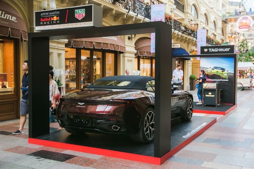 Aston Martin в ГУМе