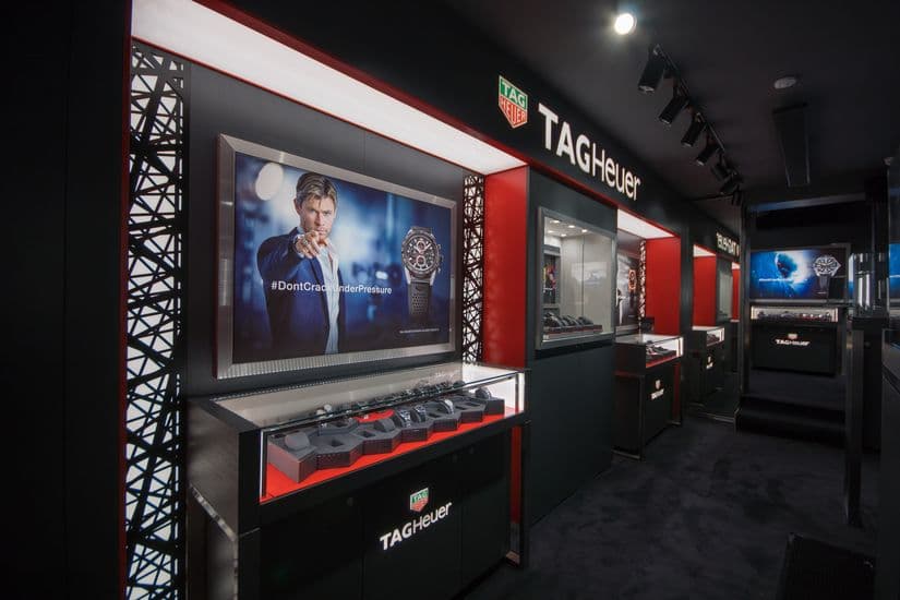 Бутик Tag Heuer на курорте Роза Хутор