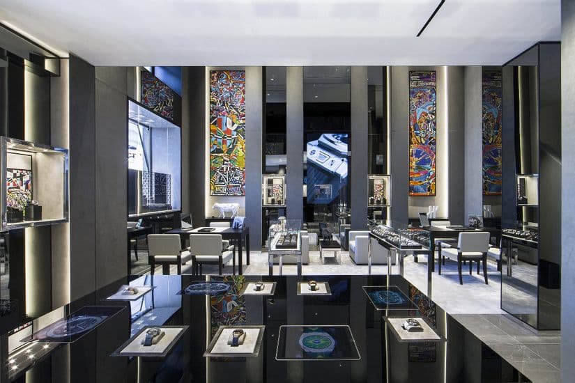 Бутик Hublot в Париже