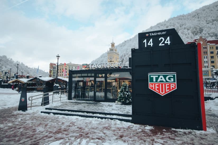Бутик Tag Heuer на курорте Роза Хутор
