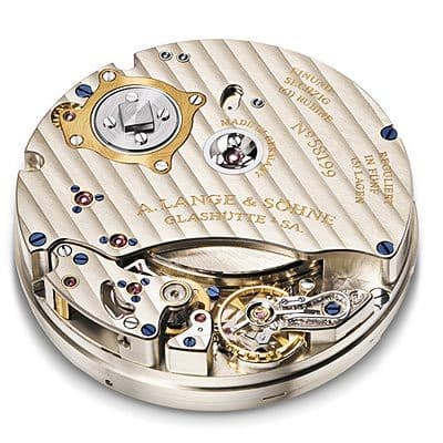 Механизм  A. Lange & Sohne 