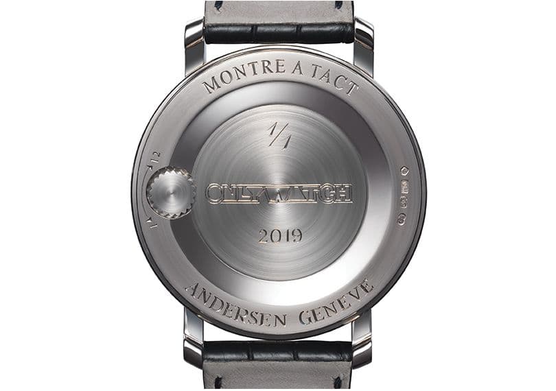 Часы ANDERSEN GENEVE для Only Watch 2019