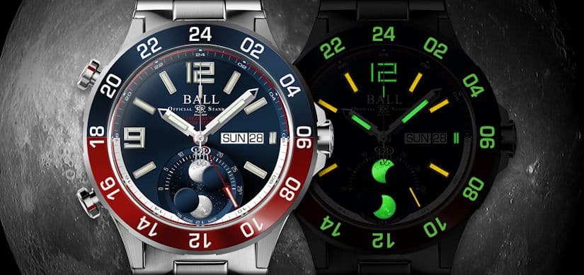 BALL Модель Roadmaster Marine GMT Moon Phase